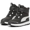 PUMA Evolve Puretex Boots Kinder, Scarpe da Ginnastica, Black-Ash Gray-White, 30 EU