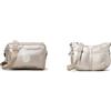 Kipling ABANU M, Borse a Tracolla, Donna, Argento (Metallic Glow), Taglia unica IZELLAH, Borse a Tracolla, Donna, Argento (Metallic Glow), Taglia unica