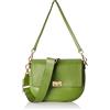 Geox Borsa D Flavie da donna, Lt Olive, taglia unica