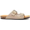 Dr. Scholl's Scholl Didier, Sandali Uomo, 2 cinturini, Beige Scuro, 40 EU