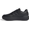 adidas Courtblock Shoes, Scarpe da Ginnastica Donna, Nucleo Nero Carbonio Nero, 36 2/3 EU