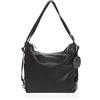 Mandarina Duck Mellow Leather P10fzt72, Borsa a Tracolla, Nero (Nero), 36x33x12 (L x H x W)