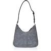 Mandarina Duck Velvet Plisse Hobo, Donna, Taglia Unica