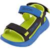 Kappa Kana Mf K Sandali Unisex - Bambini e ragazzi, Blu (Blue/Black), 28 EU