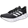 Adidas Uomo Switch Run Running Shoes, Core Black/Cloud White/Halo Silver, 44 2/3 EU