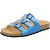 Lico Bioline Flower, Ciabatte Donna, Blu Blau Weiss Blau Weiss37 EU