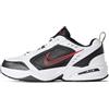 Nike Air Monarch Iv, Scarpe da ginnastica Uomo, Bianco White Black Varsity Red 445, 38.5 EU
