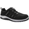 ELTEN Maddox Boa Nero-Grigio Low ESD S3S, Scarpe Antinfortunistiche per Donna e Uomo, Leggere, Puntale in Acciaio, Materiale Tomaia: Tessuto, Fodera Interna: Tessuto (Traspirante), Taglia 38