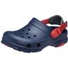 Crocs Unisex Bambino All Terrain Clog K Sabot, Navy, 28/29 EU