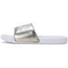 Puma Unisex Adults Cool Cat 2.0 Metallic Shine Slide Sandals, Puma Gold-Puma Silver-Puma White, 46 EU
