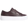 Calvin Klein Donna Sneakers Vulcanizzate Lace Up Profilo Basso