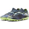 Puma Future 7 Match MG, Soccer Shoe Unisex - Adulto, Gray Skies Puma White Fizzy Apple, 47 EU