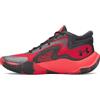 Under Armour Unisex Jet '25 Shoes Red/Metallic Black/Black 8.5 26