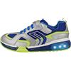 Geox J BAYONYC BOY, Scarpe da Ginnastica Bambini e ragazzi, Silver Royal, 31 EU