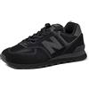 New Balance Nb 574, Sneakers Uomo, Nero Triple Black Ete, 36 EU