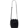 LIEBESKIND BERLIN Pelle borsa a tracolla Bucket Bag Black nero