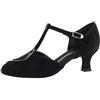 Diamant - Diamant Damen Tanzschuhe 068-069-008, Scarpe Da Ballo - Standard & Latino da donna, Nero (Nero (nero)), 35 1/3
