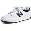 New Balance BB480LBK 480 Uomo, White/Black EU 38