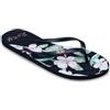 Roxy Women New Viva Printed Black/White/Green 4 UK 37 EU