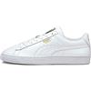 PUMA Basket Classic XXI, Scarpe da Ginnastica, Uomo, Puma White/Puma White, 38 EU