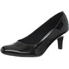 LifeStride Parigi, Vestito Pompa Donna, Laccatura Nera, 36.5 EU