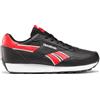 Reebok Rewind Run, Scarpe da Ginnastica Unisex-Adulto, Black Vector Red White, 37.5 EU