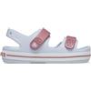 Crocs Crocband Cruiser Sandal T, Sandali Unisex - Bambini e Ragazzi, Dreamscape Cassis, 19/20 EU