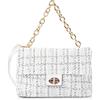 nelice Borsetta, Shopper da Donna, Bianco Multicolore, Einheitsgröße