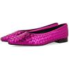 GIOSEPPO Ballerine Color Bronzo in Pelle Intrecciata da Donna eisgarn