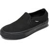 Vans Asher, Sneaker, Donna, Canvas Black/Black, 42 EU