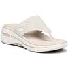 Skechers Go Walk Arch Fit Weekender, Sandali Donna, Natural Textile, 38 EU