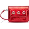 NALLY, Tracolla Donna, Colore: rosso