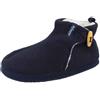 de fonseca Pantofole Stivaletto Elastico Donna in Tinta Unita, in Similvelluto, TPR Rinfozata, Ciabatta da Casa