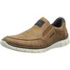 Rieker Slipper Blu Finta Pelle