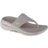 Skechers Go Walk Arch Fit Weekender, Sandali Donna, Natural Textile, 41 EU