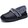 Skechers Cozy UpSlipper Donna, Pelliccia sintetica in micropelle, 39.5 EU