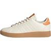 adidas Uomo Advantage Base 2.0 Shoes, off White/off White/Focus Orange, 38 2/3 EU