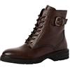 Tamaris Damen Lace Boot Flat 1-25216-45, Stivaletto Donna