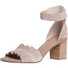 MARCO TOZZI Sandali Donna con Tacco in Pelle con Chiusura a Strappo