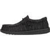 HEYDUDE Hey Dude Wally Stretch Fleece - Scarpe Uomo Slip-On - Mocassini, Midnight, 44