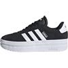 adidas Donna VL Court Bold Shoes, Core Black/Cloud White/Cloud White, 36 2/3 EU