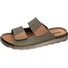 Fischer Markenschuh Fischer Lars, Mocassino Basso Uomo, Oliva, 40 EU