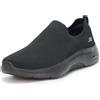 Skechers, Sneakers da donna Go Walk Arch Fit 2.0, Paityn, nero, 7 Wide