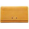 dR Amsterdam Tampa, Portafoglio da Donna, Giallo, S