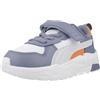 PUMA Unisex Baby Trinity 2 LT AC+ Inf Sneaker, Bianco-Argento Nebbia-Grigio Cielo, 9 UK Bambino, Puma Bianco Argento Nebbia Grigio Cielo, 9 UK