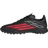 adidas Unisex - Bambini e Ragazzi F50 League Turf Football Shoes Kids, Core Black/Lucid Red/Core Black, 31 1/2 EU