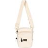 Alpha Industries Label Messenger Borsa Small, Unisex-Adulto, Vintage White, Taglia Unica