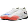 Puma Scarpe da Calcio Unisex Future 8 PRO Cage, Puma Bianco Puma Nero Rosso Brillante, 48.5 EU