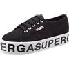 SUPERGA 2790 COTW OUTSOLE LETTERING, Sneaker, Donna, Nero (Black 999), 40 EU