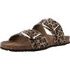 Geox Sandalo piatto da donna D BRIONIA R B, naturale, 42 EU